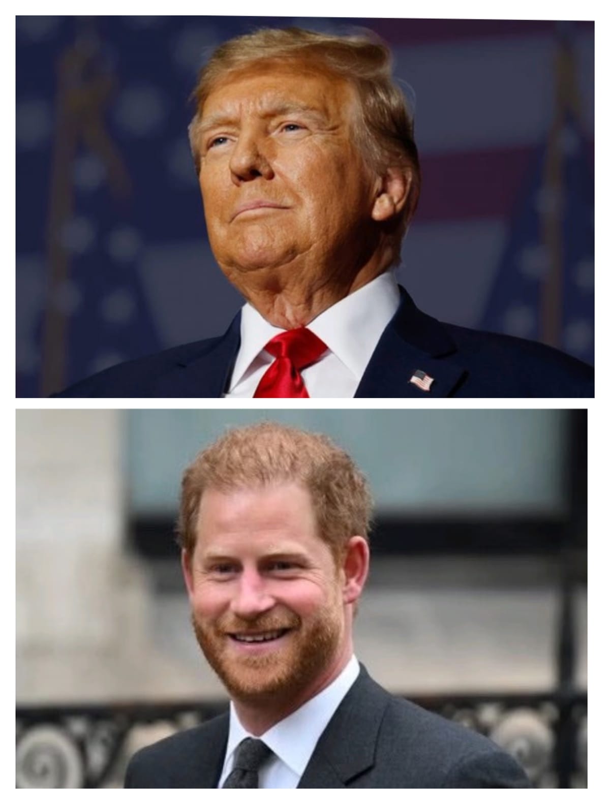 U.S. President Trump says he will not deport Prince Harry because ‘he's got enough problems with his wife’