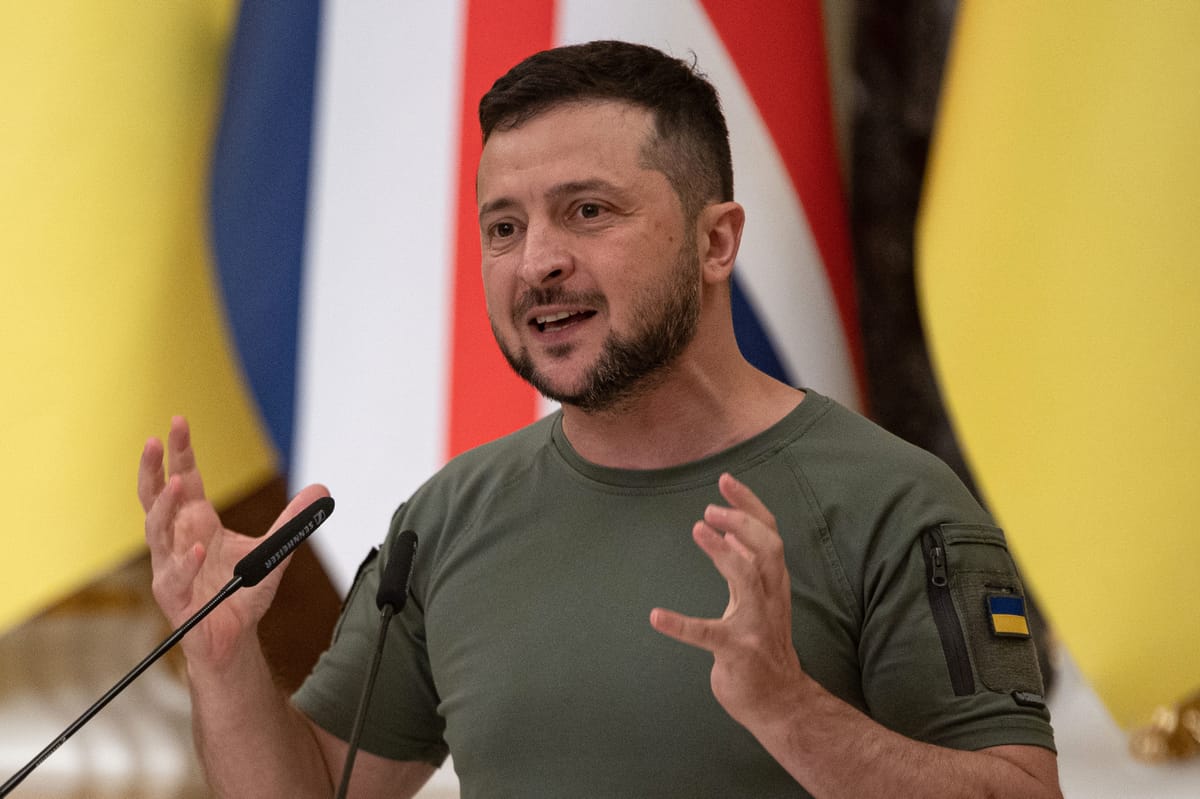 Ukraine President Zelenskyy Seeks Direct Talks with Putin to End Conflict.