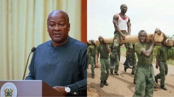 "We Will Introduce Short Military Training for NSS Personnel" - Pres. John Mahama