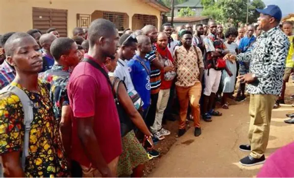 GES Engages Protesting Teachers, Promises Swift Action on Salary Arrears